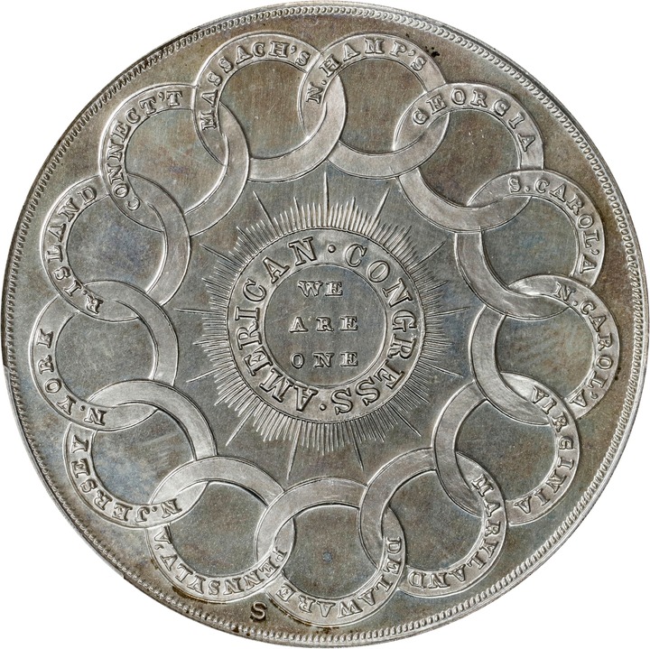 (Dated 1776) SC$1 Continental Dollar Restrike, Bashlow, Small S, Silver, HK-852a XF40 thumbnail 10