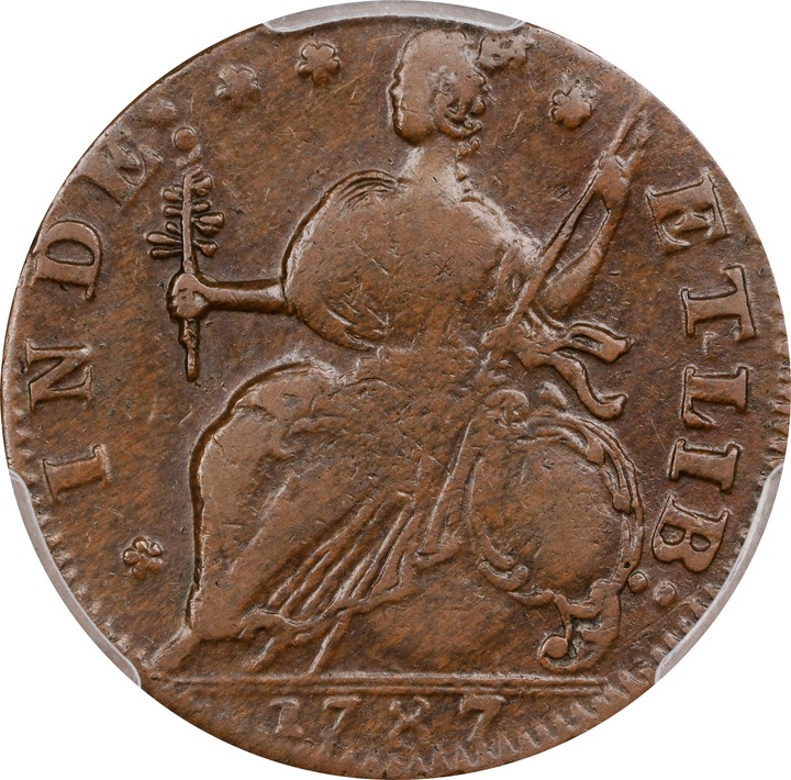 1787 Copper Connecticut, Draped Bust Left MS BN MS60 BN thumbnail 18