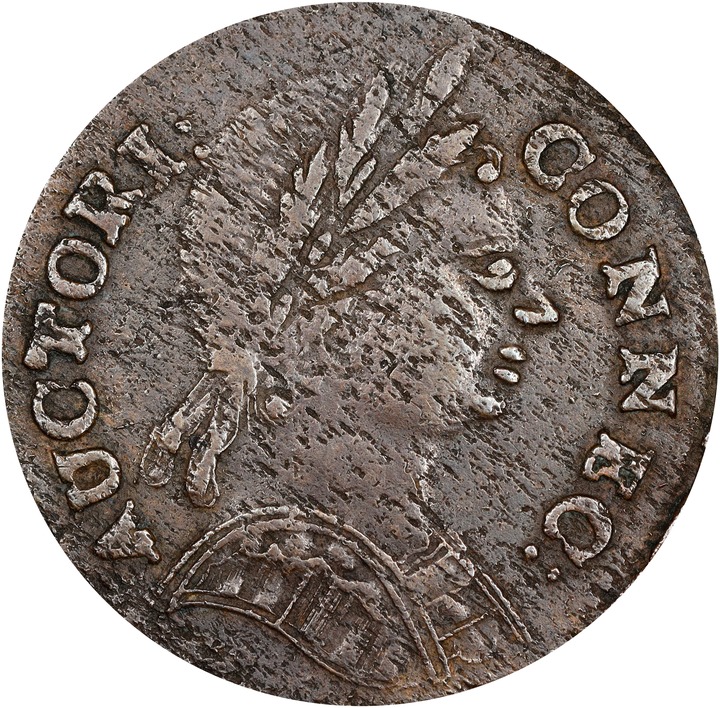 Image for 1785 Copper Connecticut, Bust Right MS BN XF40 BN