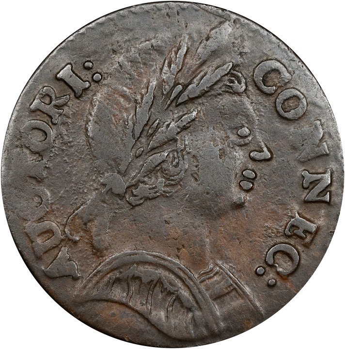 1785 Copper Connecticut, Bust Right MS BN XF45 BN thumbnail 3