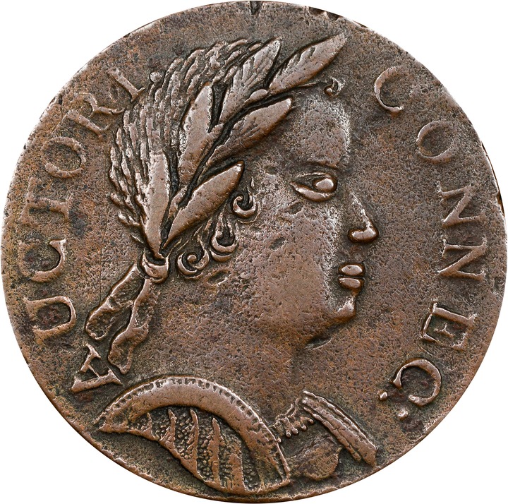 1785 Copper Connecticut, Bust Right, African Head MS BN VG10 BN thumbnail 17