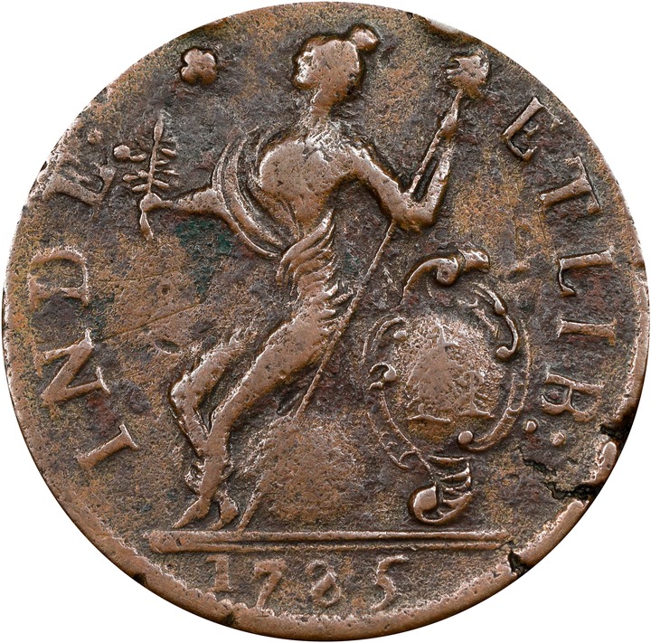 1785 Copper Connecticut, Bust Right, African Head MS BN VG10 BN thumbnail 18