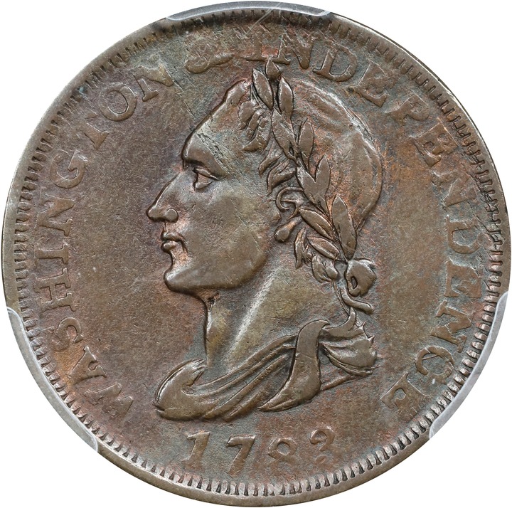 1783 Copper Washington, UNITY STATES MS BN thumbnail 12