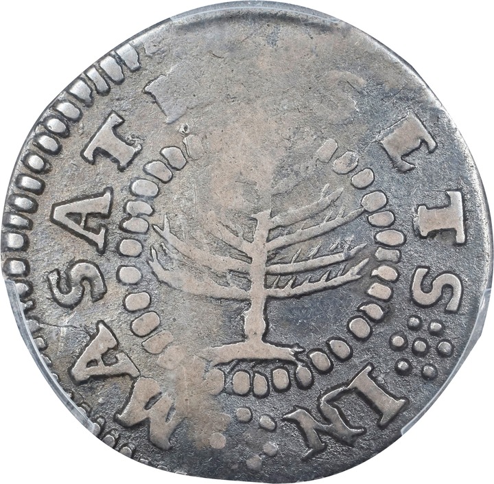 1652 Shilling Pine Tree, Small Planchet MS thumbnail 10