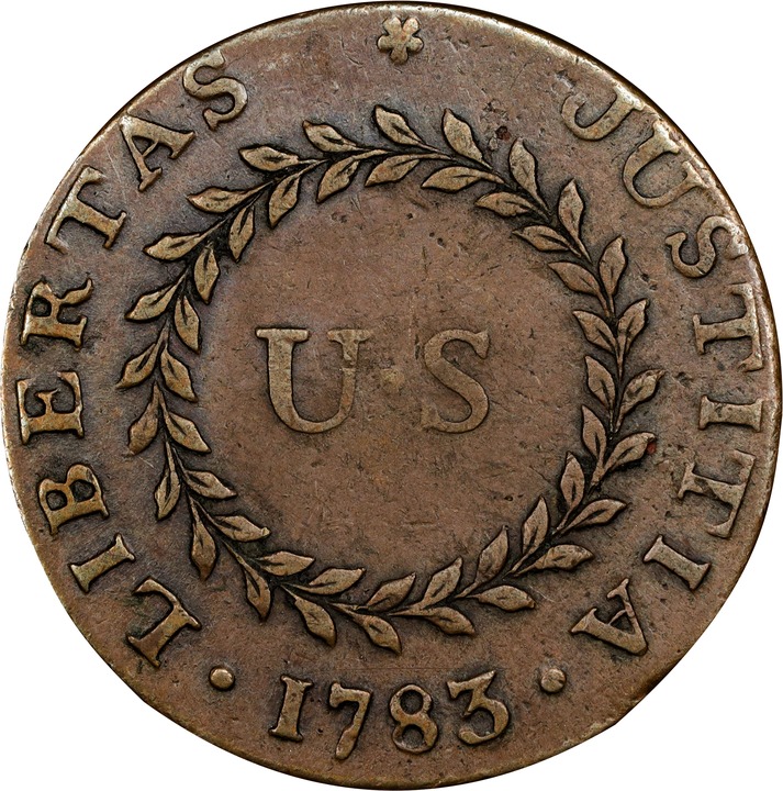 1783 Copper Nova Constellatio, Pointed Rays, Small U.S. MS BN thumbnail 11