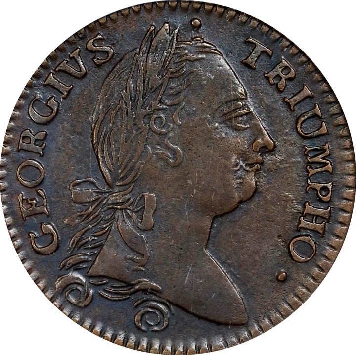 1783 Copper Washington, Triumpho MS BN thumbnail 8