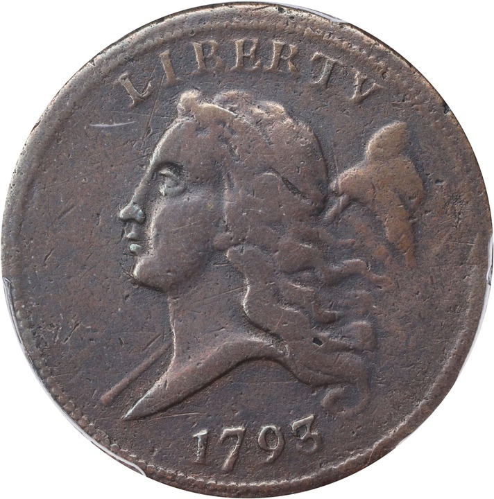 1793 1/2c MS BN thumbnail 11
