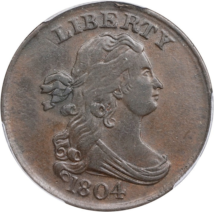 Draped Bust Half Cent 1/2c 1800-1808 MS BN [Type] MS67 BN thumbnail 21