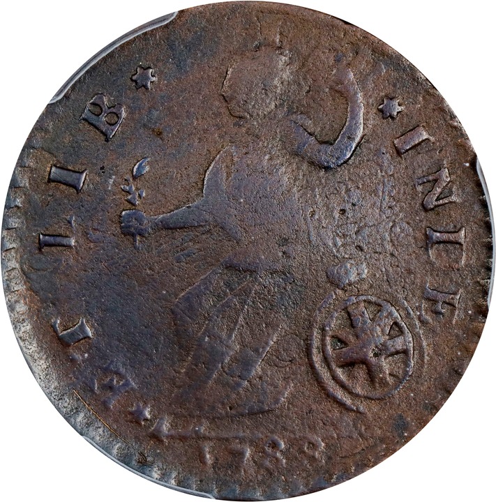 1788 Copper Vermont, Bust Right, *ET LIB*INDE MS BN thumbnail 10
