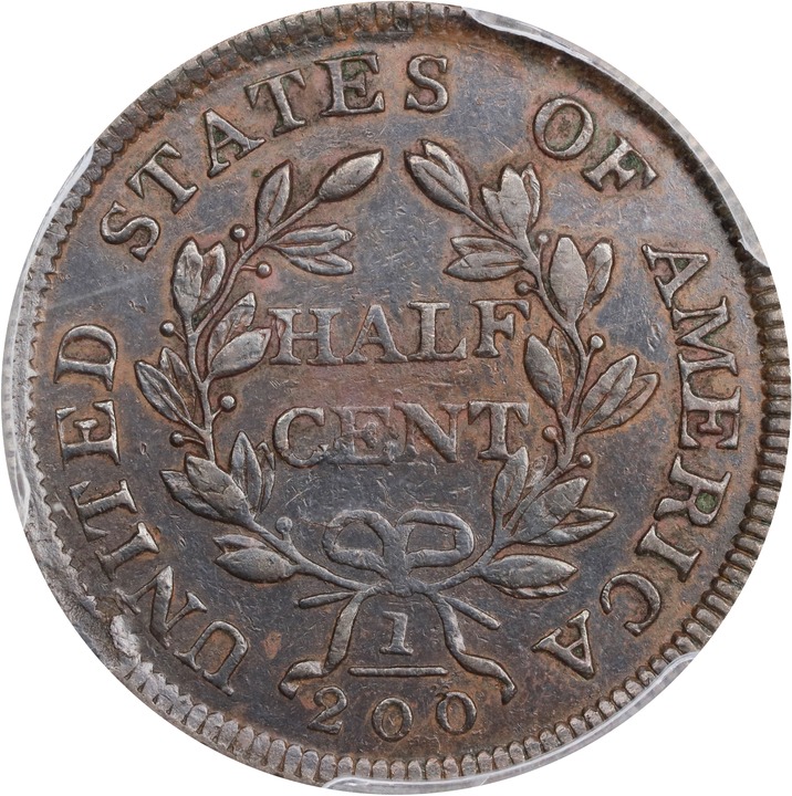 1804 1/2c Plain 4, Stems MS BN MS61 BN thumbnail 25