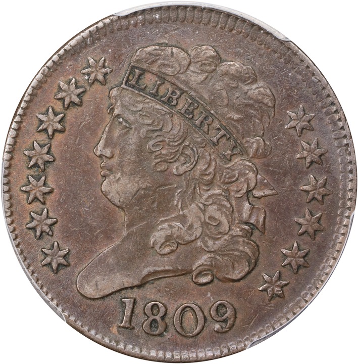 1809 1/2c Large O over Small o MS BN thumbnail 3