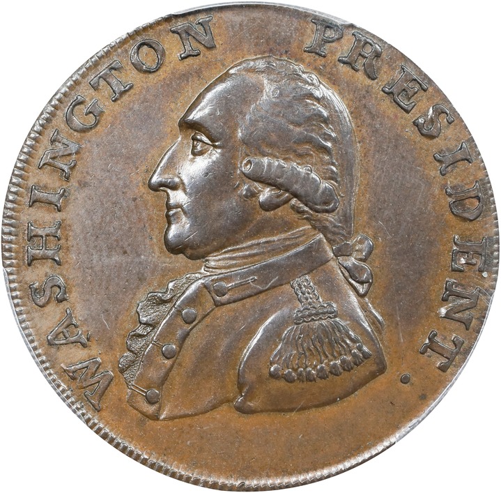 1791 1c Washington, Small Eagle MS BN thumbnail 12