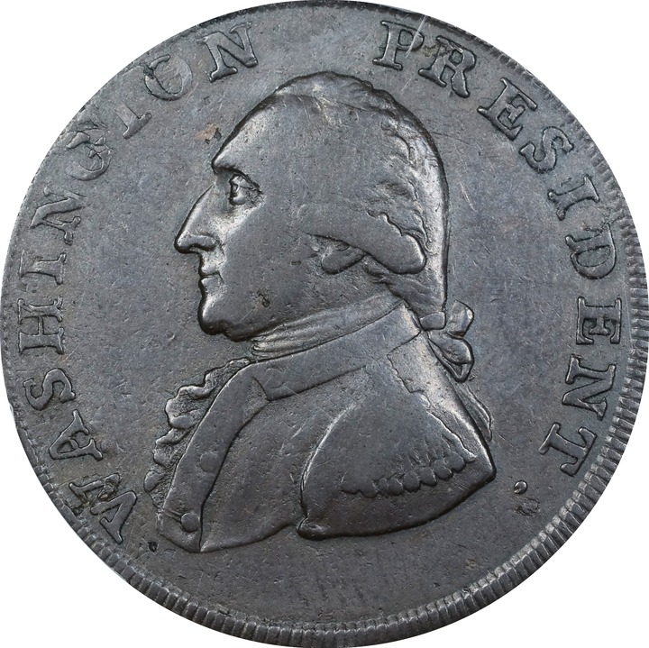 1793 1/2 P Washington, Ship, Lettered Edge MS BN thumbnail 8