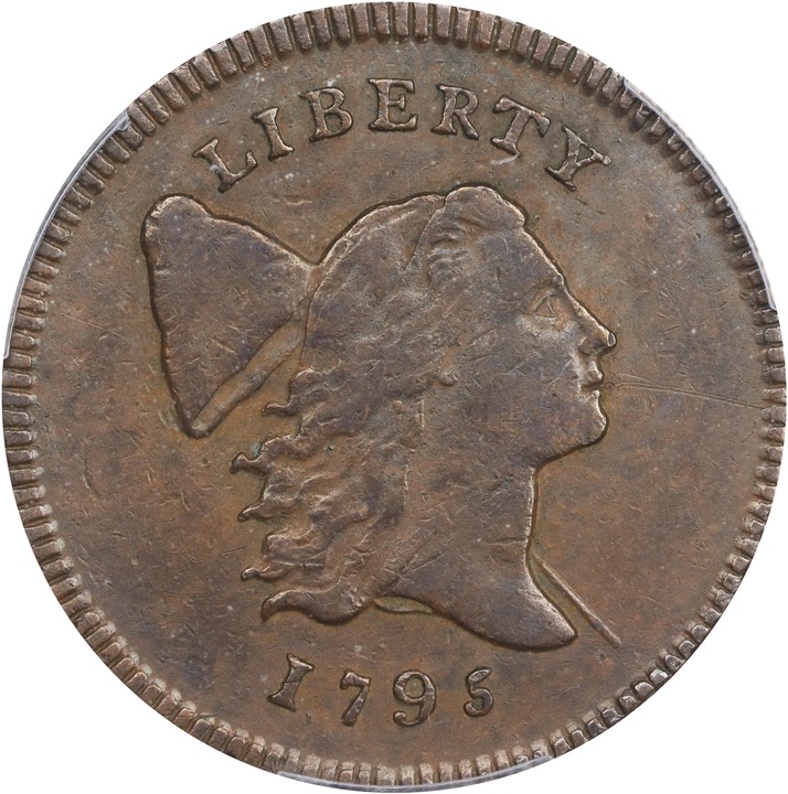 1795 1/2c Pole, Lettered Edge, Punctuated Date MS RB thumbnail 3