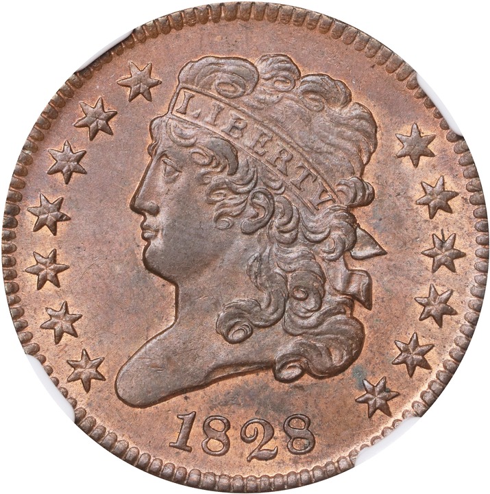 1828 1/2c 12 Stars MS BN thumbnail 8