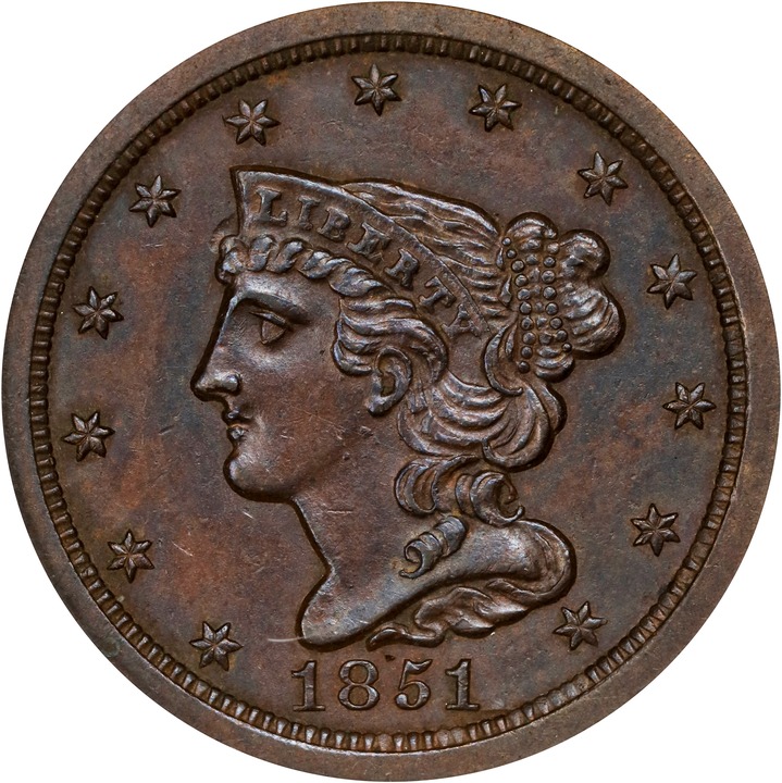 1851 1/2c MS BN thumbnail 7
