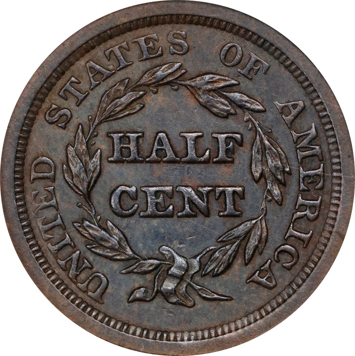 1851 1/2c MS BN MS62 BN thumbnail 4