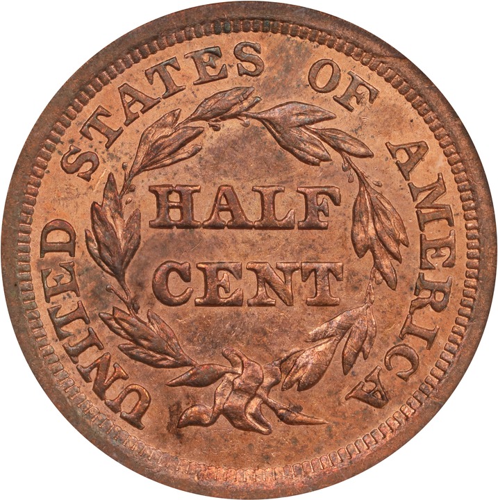 1857 1/2c MS RD thumbnail 9