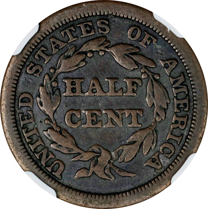 1846 1/2c Original PR BN thumbnail 5