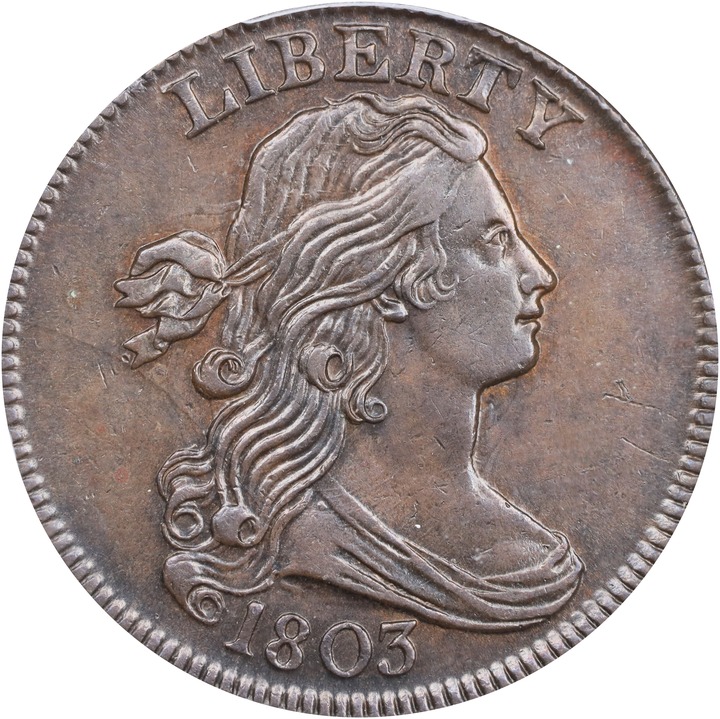 1803 1c Small Date, Large Fraction MS BN thumbnail 10