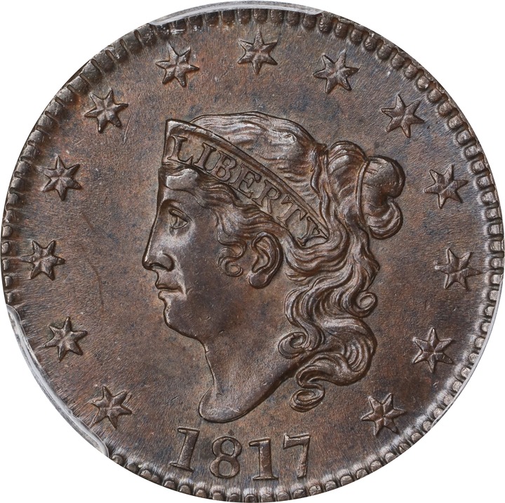 1817 1c 13 Stars MS BN MS61 BN thumbnail 9