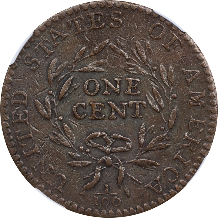 1794 1c Head of 1795 MS BN MS66 BN thumbnail 16