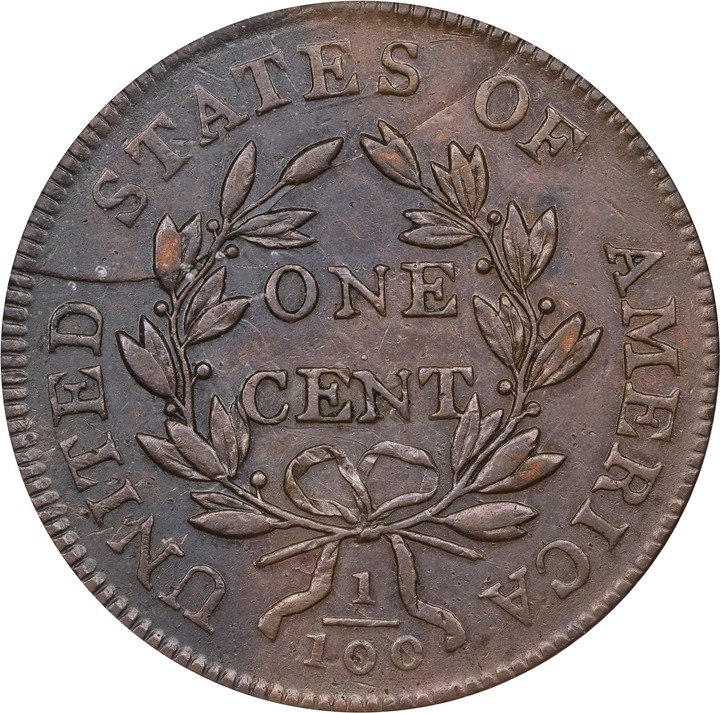 1803 1c Small Date, Small Fraction MS BN MS62 BN thumbnail 11