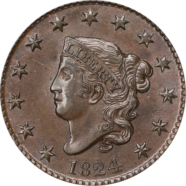 1824 1c MS BN MS60 BN thumbnail 3