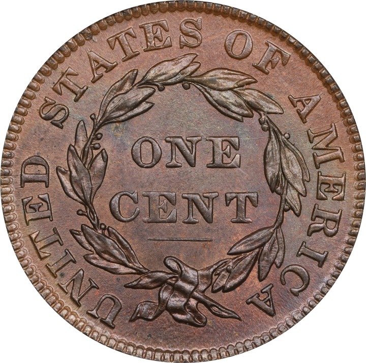 1836 1c MS RB MS63 RB thumbnail 2