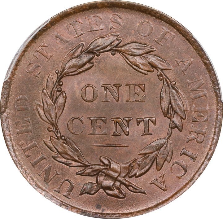 1837 1c Medium Letters MS RB MS64 RB thumbnail 5