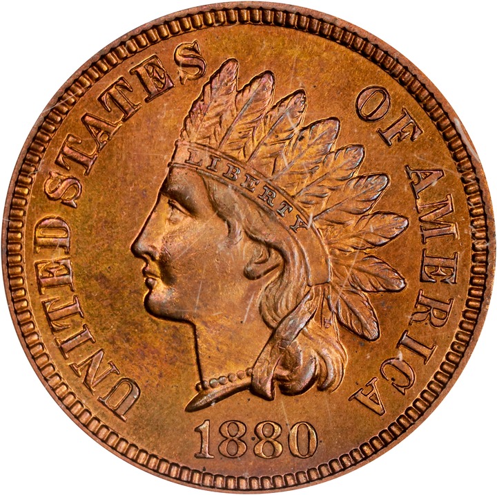 1880 1c PR RD PR65 RD thumbnail 7