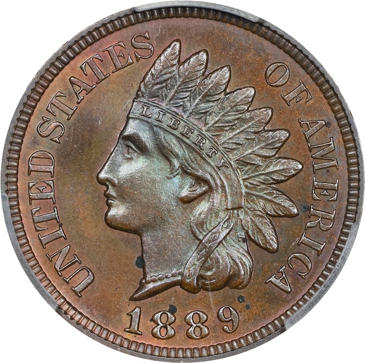 Image for 1889 1c PR BN PR64 BN
