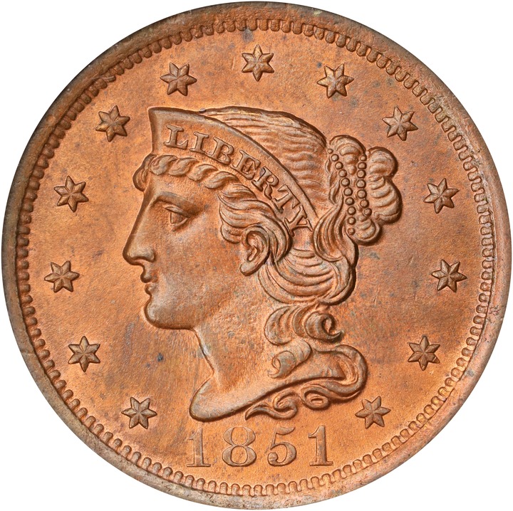 1851 1c N-20 MS RB thumbnail 3