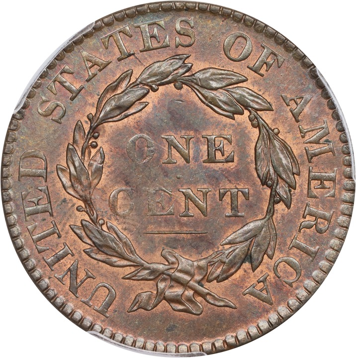 1820/19 1c MS BN MS60 BN thumbnail 4