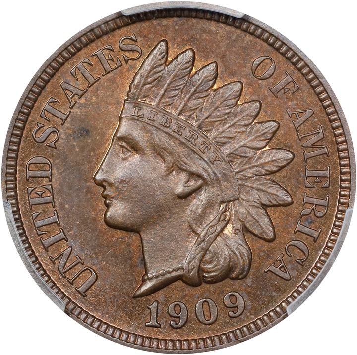 1909 1c Indian PR BN PR64 BN thumbnail 3