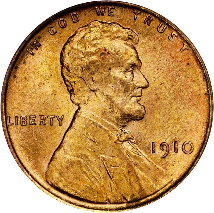 1910 1c MS RD MS65 RD thumbnail 5