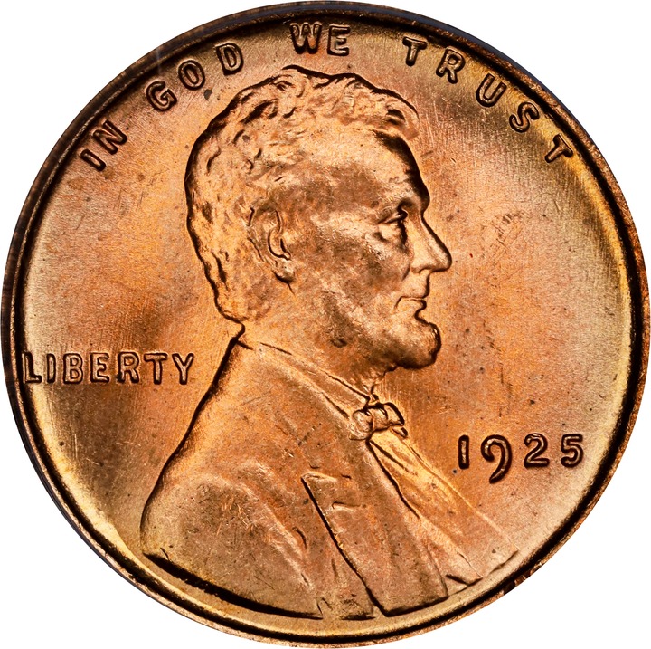 1925 1c MS RD MS65 RD thumbnail 7