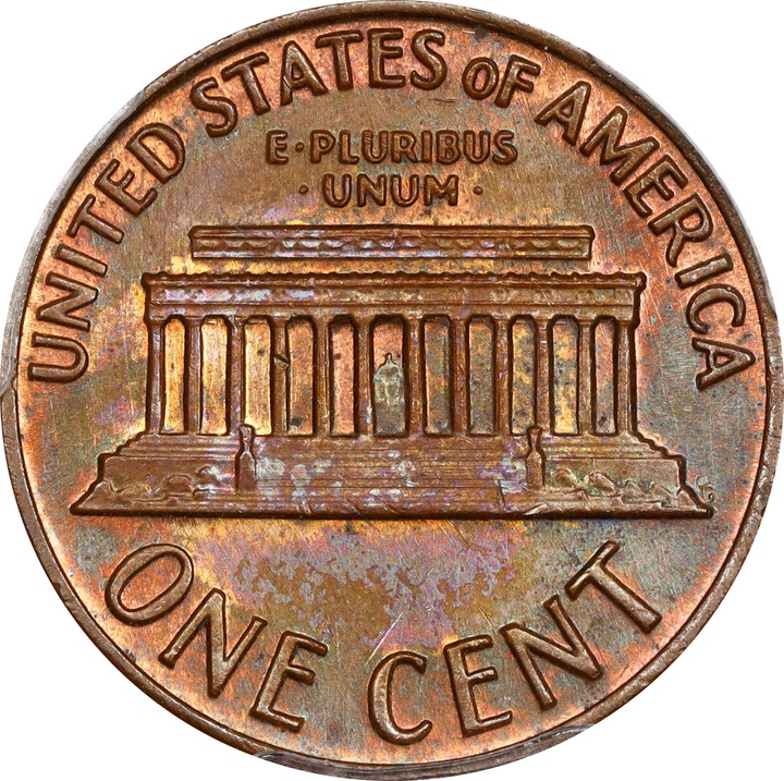 1969-S 1c Doubled Die Obverse MS BN thumbnail 8