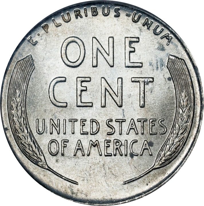 1943-D/D 1c Steel AU58 CAC thumbnail 9