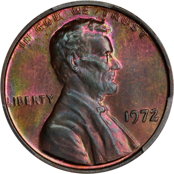 1972 1c Doubled Die Obverse MS BN thumbnail 3