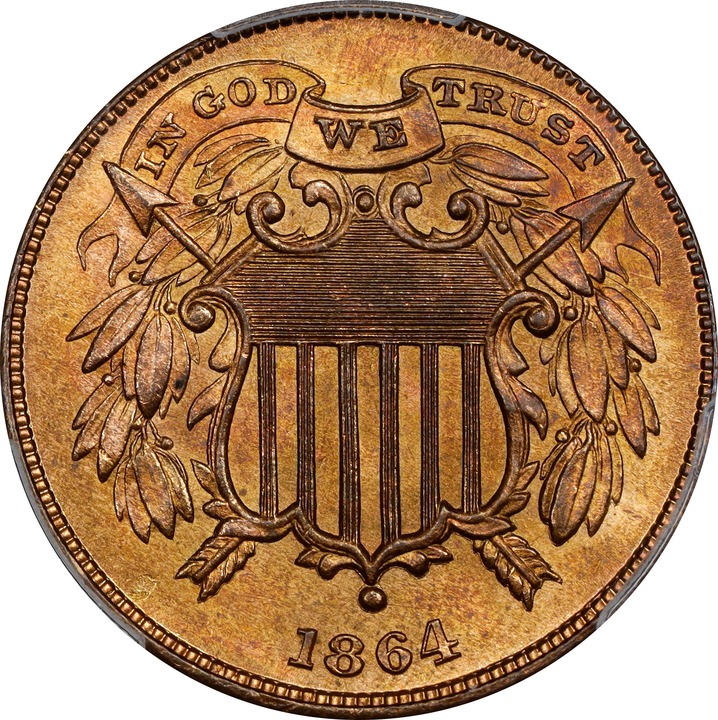 Image for 1864 2c Small Motto MS RD MS66 RD