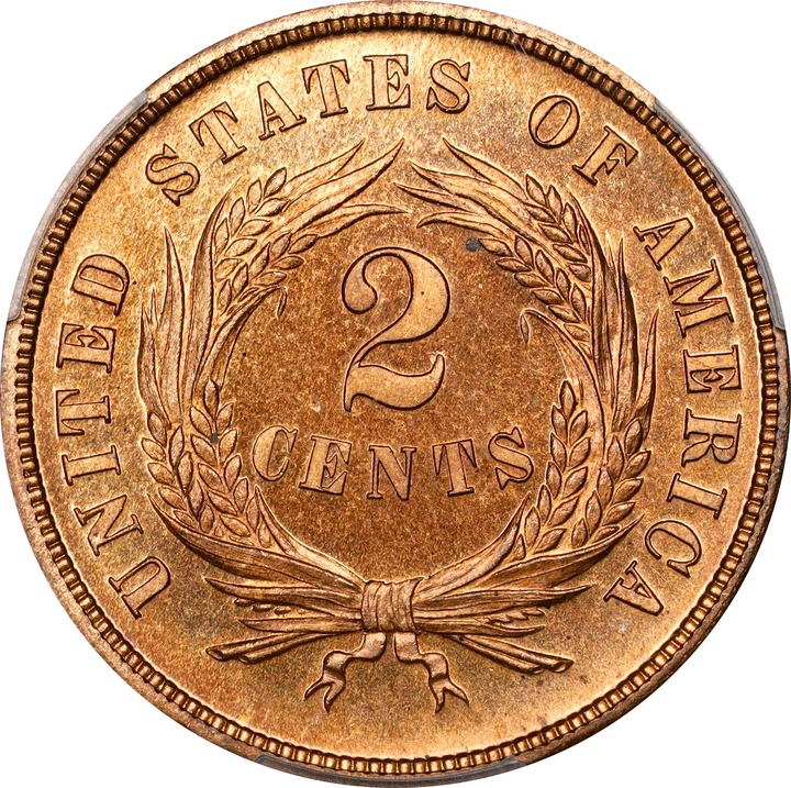 1872 2c PR RD CAM PR64 RD CAM CAC thumbnail 11