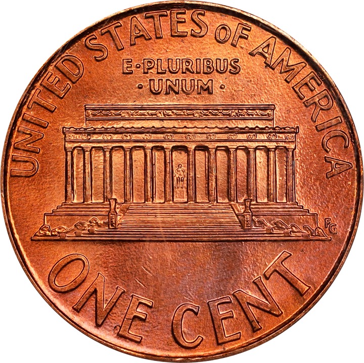 1995 1c Doubled Die Obverse MS RD MS62 RD thumbnail 22