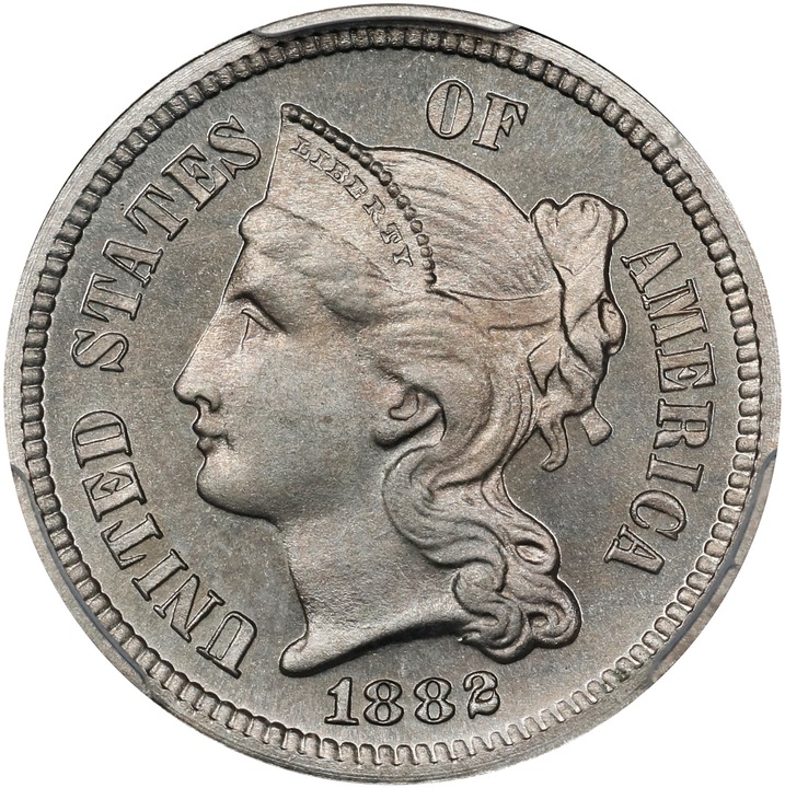 1882 3cN PR65 CAC thumbnail 24