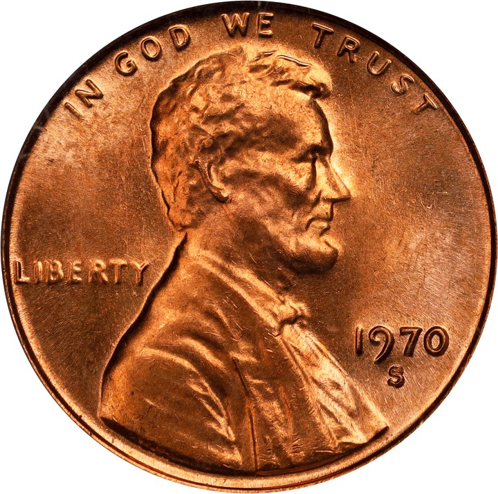 1970-S 1c Small Date MS RD thumbnail 6