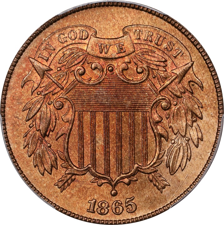1865 2c MS RB MS66 RB thumbnail 2