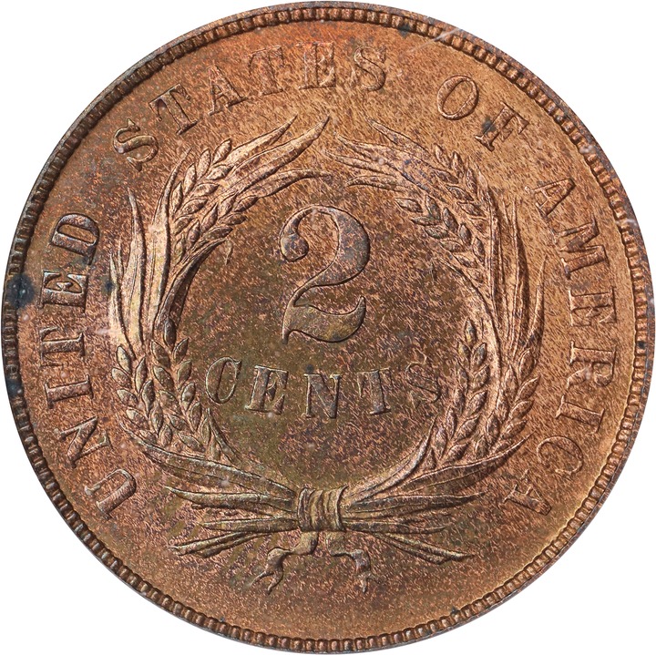 1873 2c Open 3 PR RB PR64 RB CAC thumbnail 21