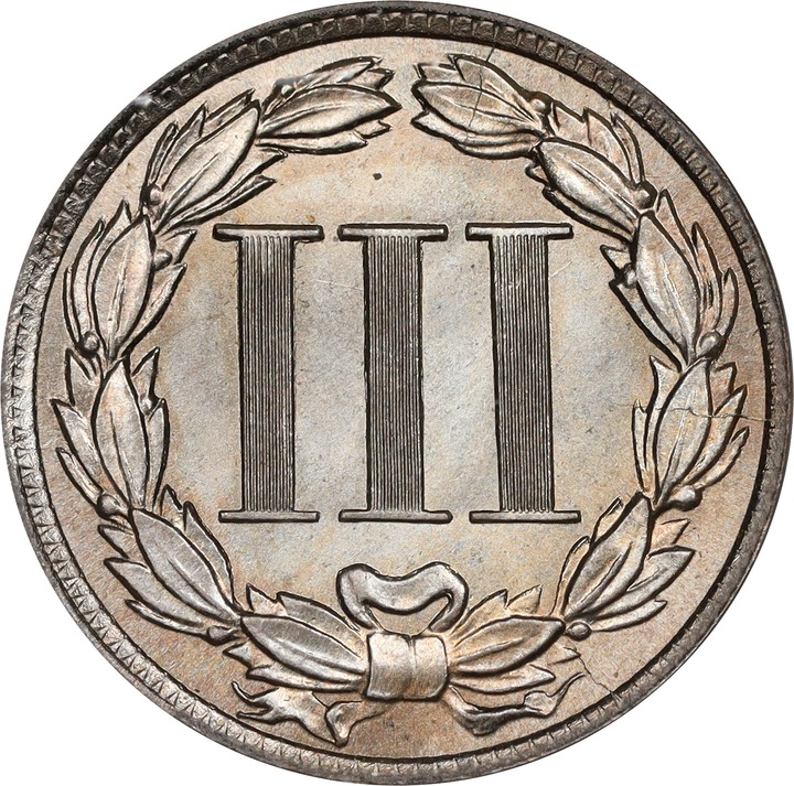 1881 3cN MS65 thumbnail 4
