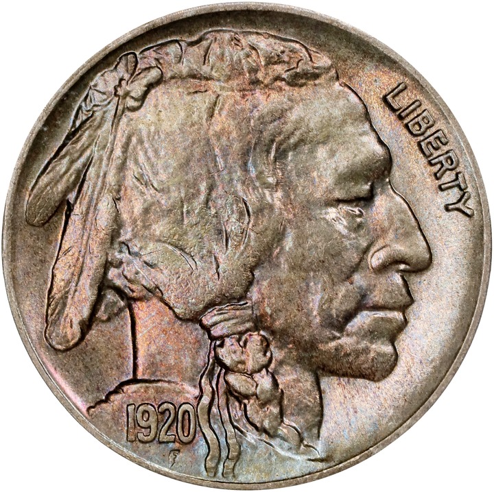 1920-D 5c MS67 CAC thumbnail 9