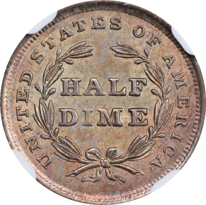 1840 H10c No Drapery MS65 thumbnail 4